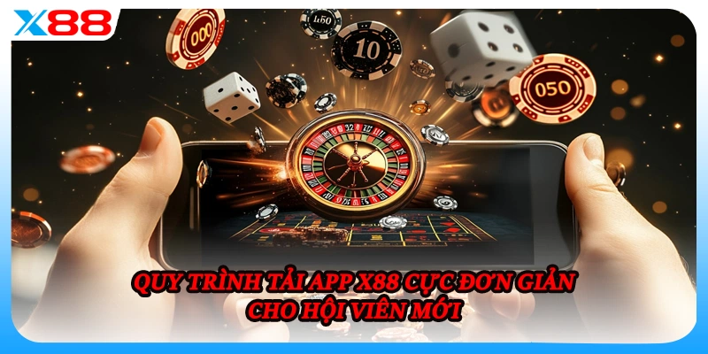 Quy trình tải app X88 cực đơn giản cho hội viên mới